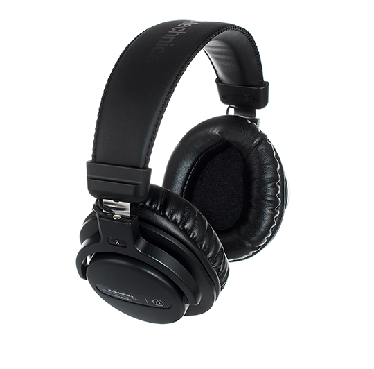 Audio Technica ATH-PRO5XBK Professional Over-Ear DJ Monitor HeadphonesBlack