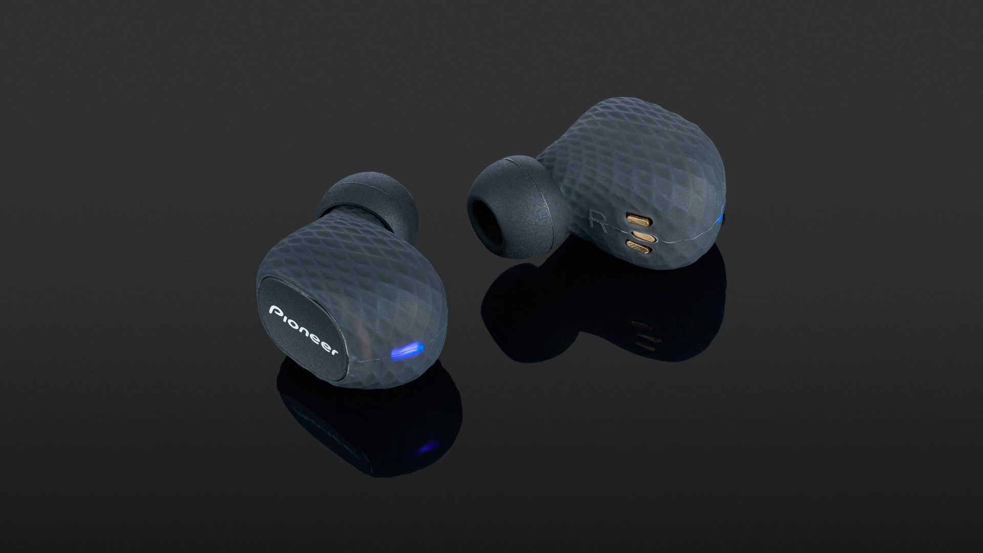 pioneer c8 truly wireless earbuds black