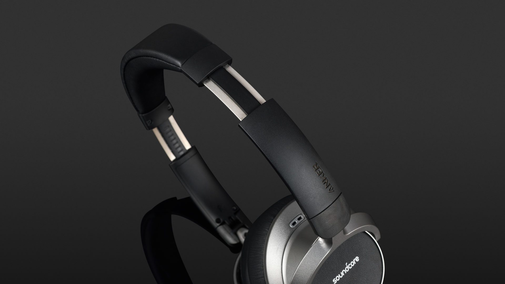 20-Stunden-Playtime-Schwarz/Grau Anker AK-A30210 F1 Soundcore Space NC Wireless Kopfhörer mit Touch-Isolierung 