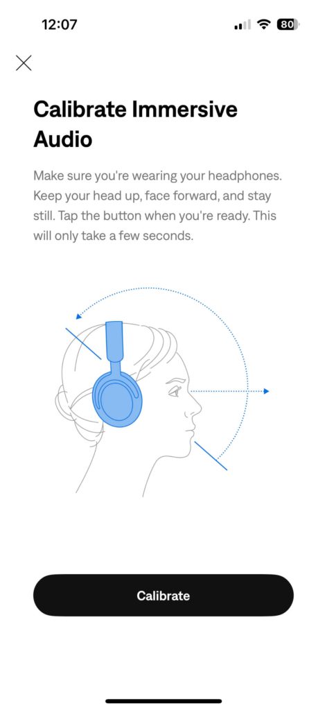 Bose QuietComfort Ultra Headphones 2 Gen App Screenshot