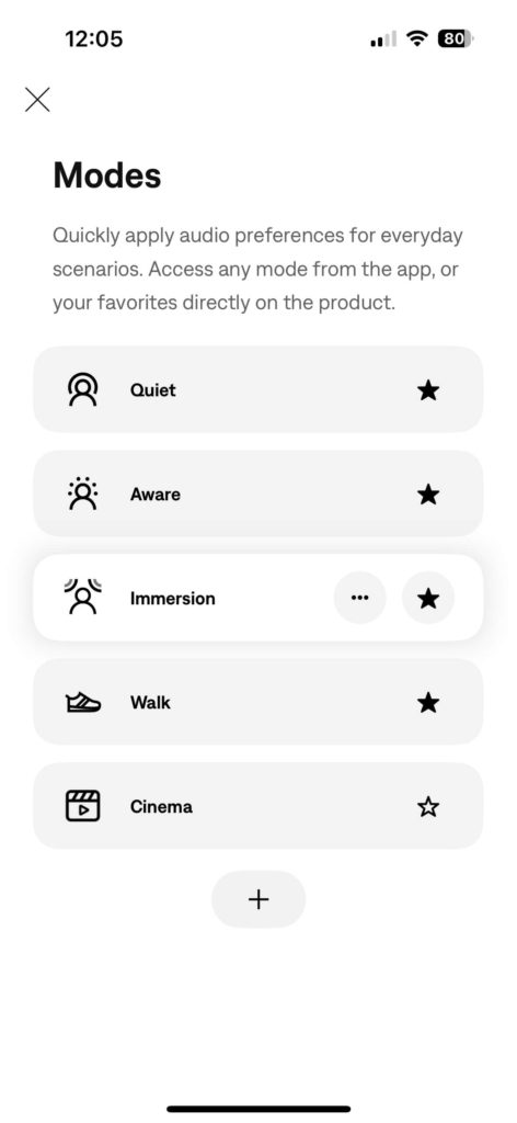 Bose QuietComfort Ultra Headphones 2 Gen App Screenshot