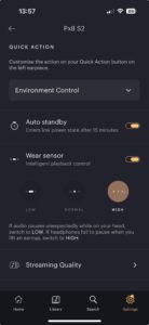 Bowers & Wilkins PX8 S2 App Sensor