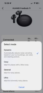 Huawei FreeBuds 7i App Screenshot04