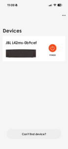 JBL L42ms Music System App
