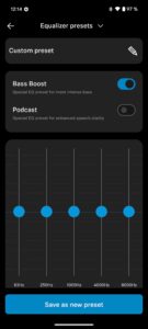 Sennheiser Momentum Sport Smart Control App 5