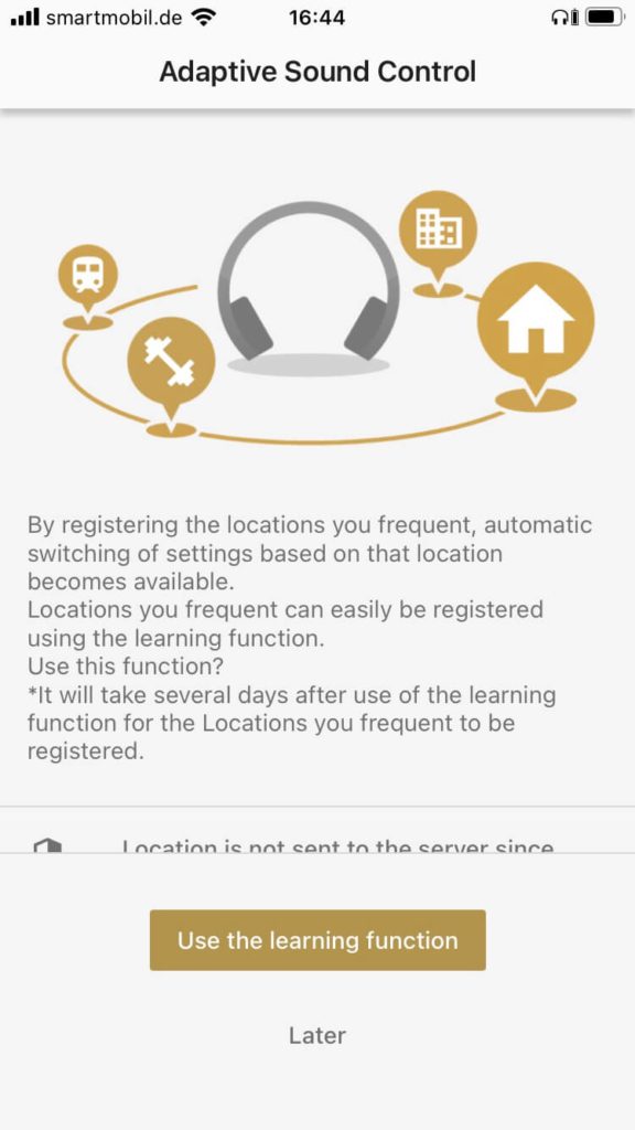 Sony wf 1000xm4 ambient sound control ladegpack