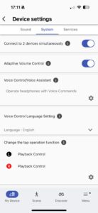Sony LinkBudsOpen App 11