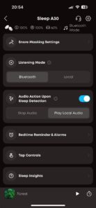 Soundcore Sleep A30 App 03