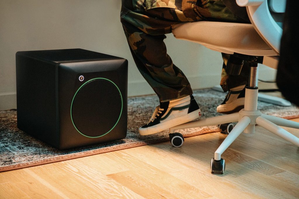 Want a bit more punch? The Mackie CR8SBT subwoofer complements the CR5BT perfectly.