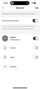 Bose SoundLink Max App